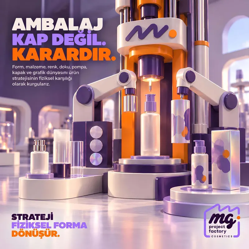 Ambalaj kap değil. Karardır.