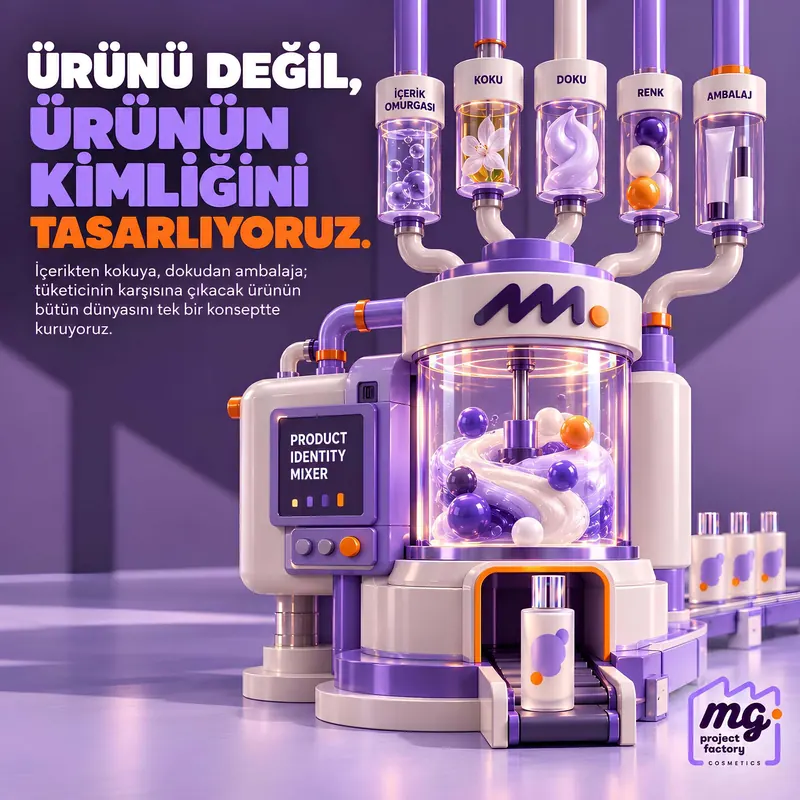 Ürünü değil, ürünün kimliğini tasarlıyoruz.